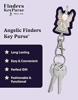 Women's Bag Charm Key Finder, Car Keychain Hook, Cute Purse